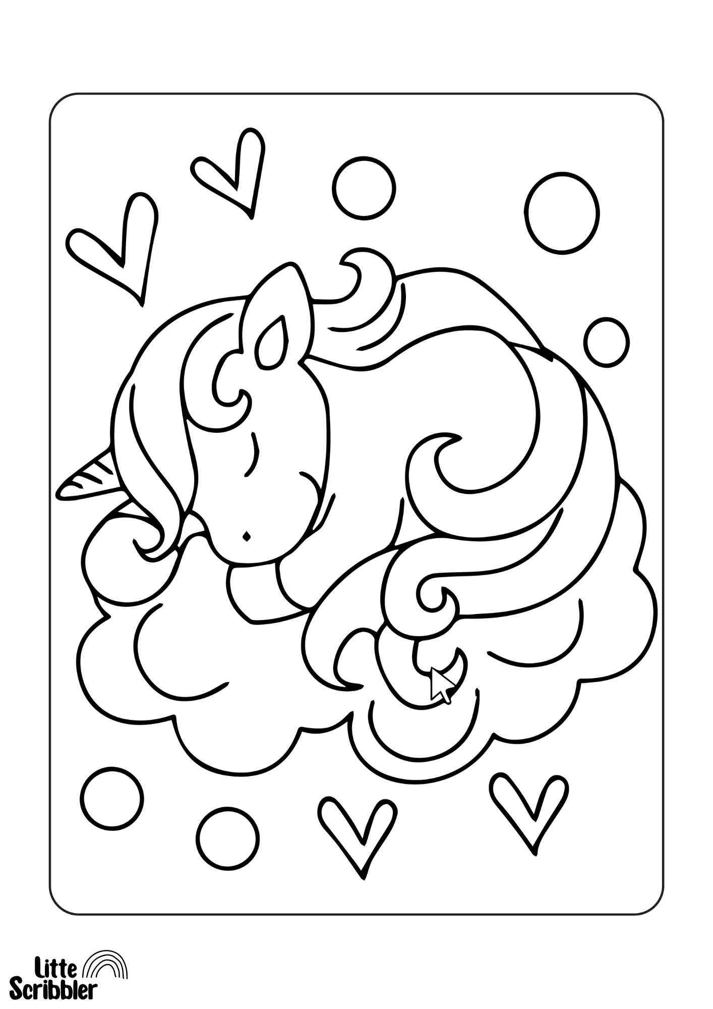 Magical Unicorn Colouring Book - Digital Download