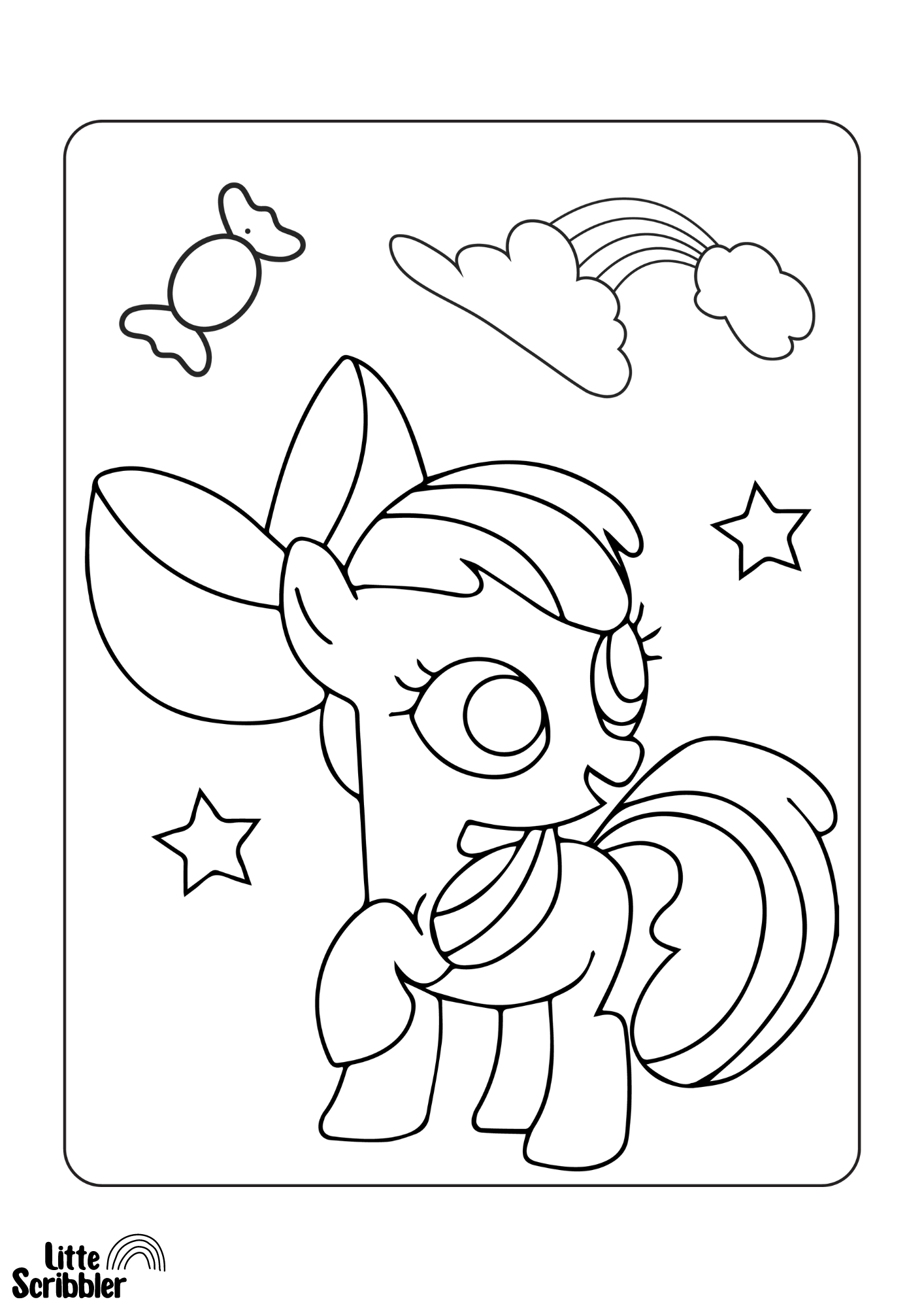 Magical Unicorn Colouring Book - Digital Download